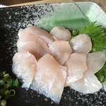ろばたやき山ろく - ささみの刺身