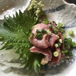 ろばたやき山ろく - 砂とろの刺身