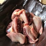 ろばたやき山ろく - 砂ずり塩焼き