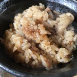 ろばたやき山ろく - 炊き込みご飯