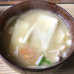 ろばたやき山ろく - 団子汁