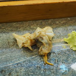 寿司栄 - 万寿貝の炙り