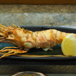 寿司栄 - 鬼海老の焼き物