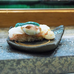 寿司栄 - 富山海老の握り