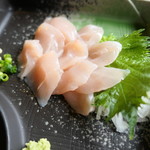 ろばたやき山ろく - ささみ刺し