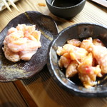 ろばたやき山ろく - ぼんじり塩・たれ