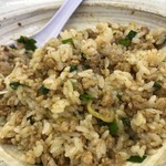 札幌ラーメン 北斗 - 麻辣まぜそば 追い飯混ぜ後