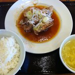 Wantsuchi - 鶏のさくさく揚げ＋定食