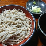 夕食〆の蕎麦