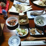 民宿ふじや - 夕食