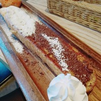 ３０センチのロングバケットでフレンチトースト By はらぺこぬこ先生 閉店 エーエムティー カフェ Amtcafe 大宮 カフェ 食べログ