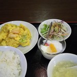 創造中華　華星 - 芝海老と玉子炒め定食