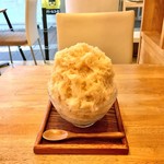 おちゃのこ - ほうじ茶ラテ氷