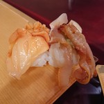 鮨矢島 - 赤貝とヒモ