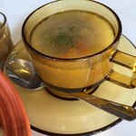 Vegetarian Cafe LOONEY - 季節のスープ(ケルプボウルとセット)…お野菜がたくさん入ってます♪