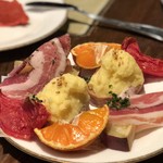コリス -  豚頭の生ハム  いつもの前菜