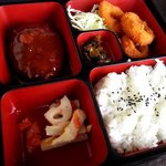 モーニング - 質の高いハンバーグとイカリングフライ！