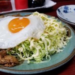 玉蘭 - 豚スタミナ焼き(単品)　700円。みりんと醤油タレがシンプルだが、旨し。