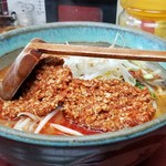 玉蘭 - 極辛味噌ラーメン　650円。辛さが堪りません❗