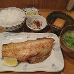 きづいち - 焼魚定食(ホッケの塩焼き)