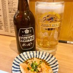 立呑み晩杯屋 - ホッピーとあん肝ポン酢