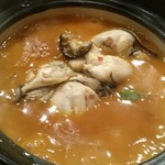 Kozara Chuu Ka Ochai - 牡蠣入り麻婆豆腐、土鍋仕立て