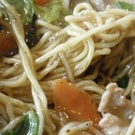 アサヒ軒 - あんかけ焼きそばのアップ