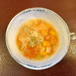 ジャム cafe 可鈴 - 野菜ゴロゴロミネストローネ
