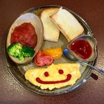 ジャム cafe 可鈴 - ミニプレート(750円)※スープも付いてます