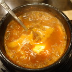 くわはた - 豆腐チゲ