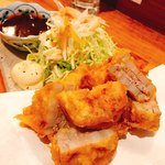 一品料理 ひとしな - れんこんハサミ揚げ 680円