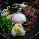 さぬきうどん冨家 - 牛肉ぶっかけ（冷） 1,040円