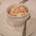 ラミティエ - ズワイガニとアボカドのフレッシュトマトソース