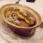 ラミティエ - 鯖の薫製とレンズ豆のヴィネグレットソース和え