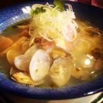 麺屋 Somie's - ３/３，４限定。あさりだしの「ボンゴレさん」