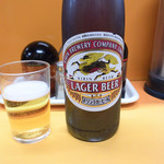 とりあえずビールを頼みます