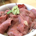 傍 - アッサリわさびポン酢でいただく