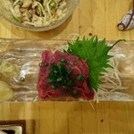 麺匠 えい蔵 - 馬刺し