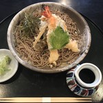 武蔵坊 - 海老天おろし蕎麦