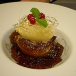 ミラヴィル - ネクタリンと黒ビールのコンポート