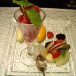 ミラヴィル - アイスとシャーベット盛り合わせ