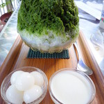 抹茶金時＋白玉