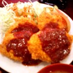 四季 - コワレケータイで撮ったフライ定食