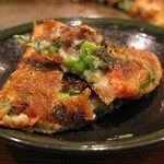 福太郎 本店 - スジコンにんにくねぎ焼き