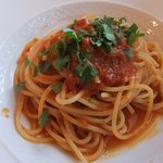 RISTORANTE REGA - 本日のワタリガニのパスタ