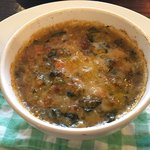 リボッリータ パンを溶かした黒キャベツ入り野菜のグラタン