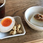 そば舎 あお - お通し