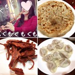 馬記 蒙古肉餅 - 夜に再訪した時に食べたもの