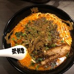 カラシビ味噌らー麺 鬼金棒 - 味噌ラーメン800円＋鬼増し100円