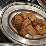 文田商店 - 上ミノ1皿    焼肉ファミリーセット